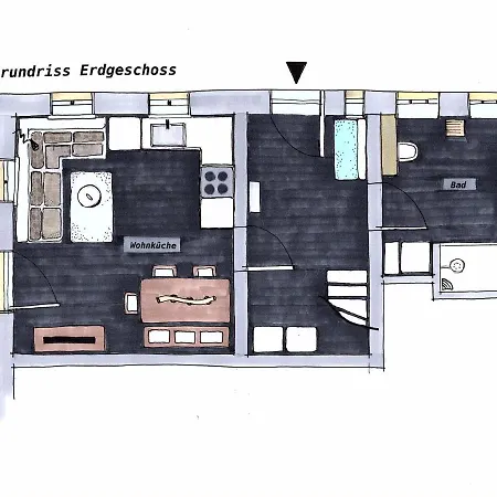 Prázdninový dům Urlaub Im 200 Jahre Alten Fachwerkhaus *