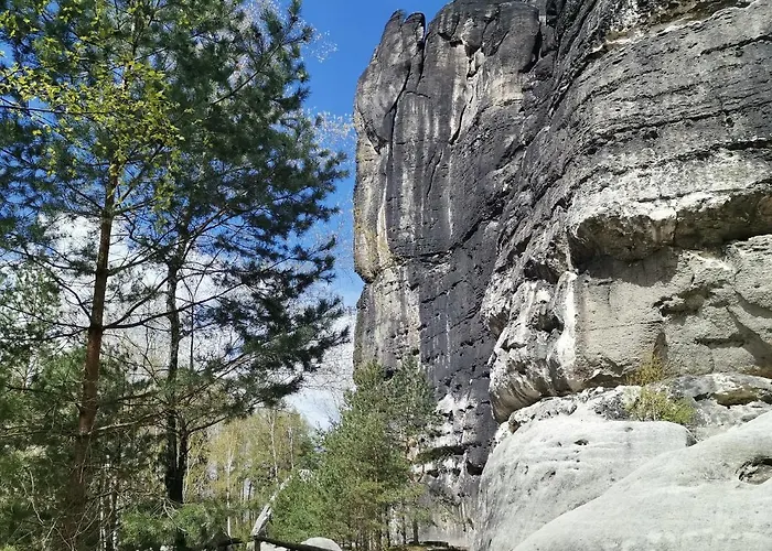 Сasa de vacaciones Urlaub Im 200 Jahre Alten Fachwerkhaus Lichtenhain (Sebnitz)